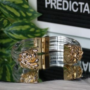 !!!ESTATE SALE!!!+ Inna Cytrine Hinged Bangle.